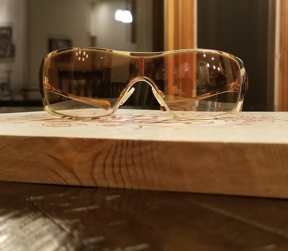 Oakley Dart Sunglasses polish gold/bronze shield